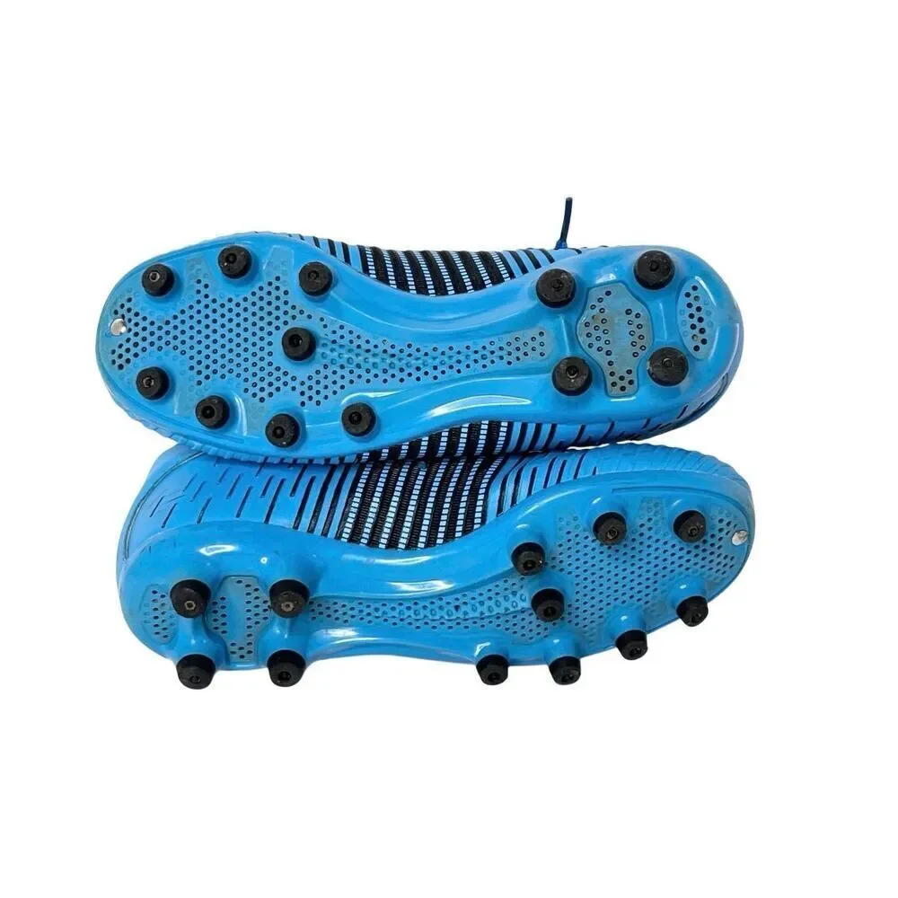 Starmex FG Firm Ground Soccer Cleats Shoes 13/31 Unisex Blue Kids Outdoor Sports